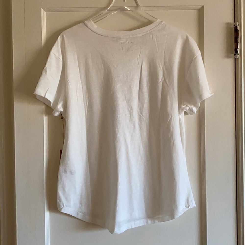 NWT Rae Dunn BOSS LADY White T-Shirt Size L - Picture 5 of 9